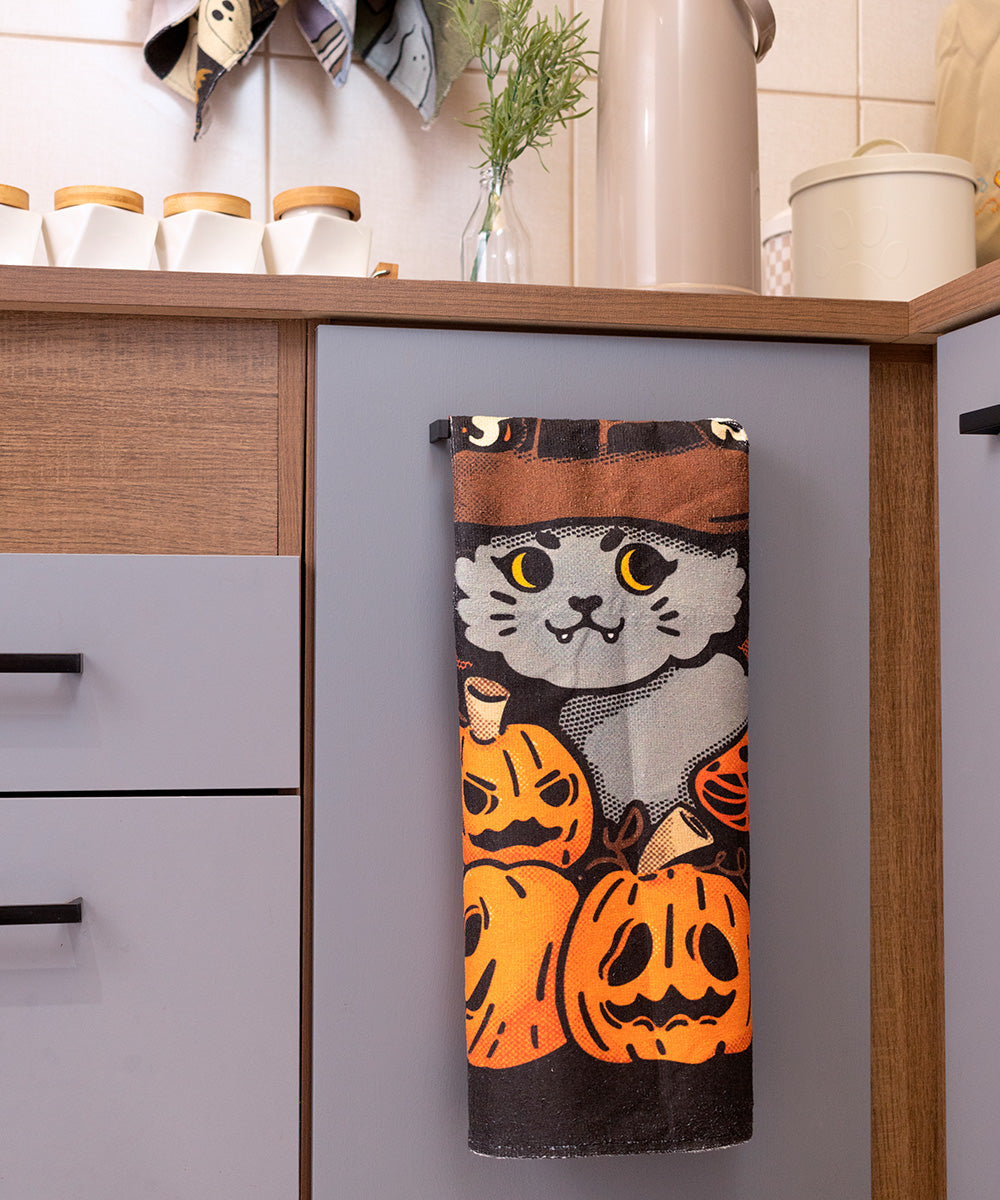 KIT PANOS DE PRATOS HALLOWEEN