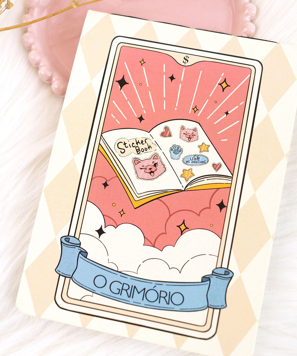 STICKER BOOK - O GRIMÓRIO