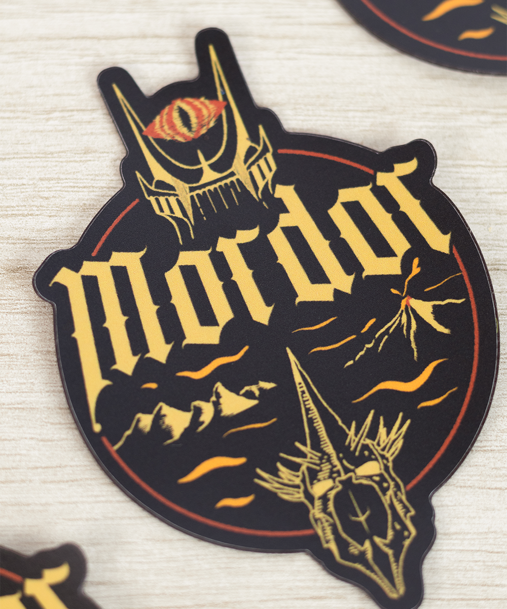 ÍMÃ DE GELADEIRA - MORDOR