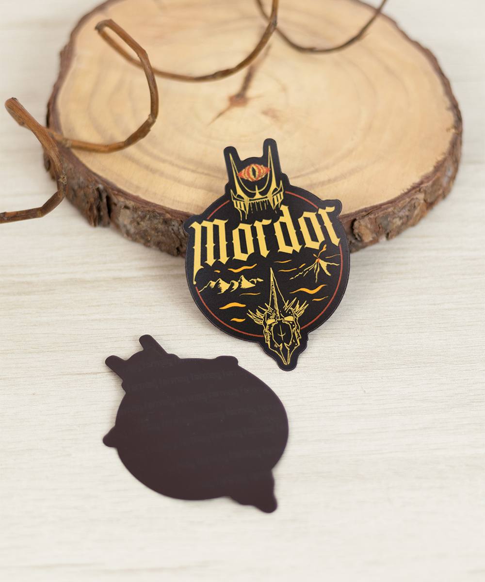 ÍMÃ DE GELADEIRA - MORDOR