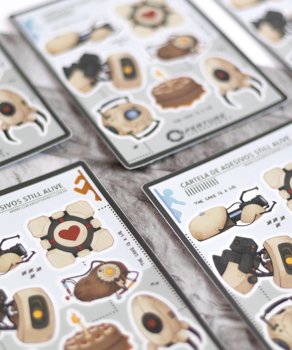 CARTELA DE ADESIVOS - PORTAL