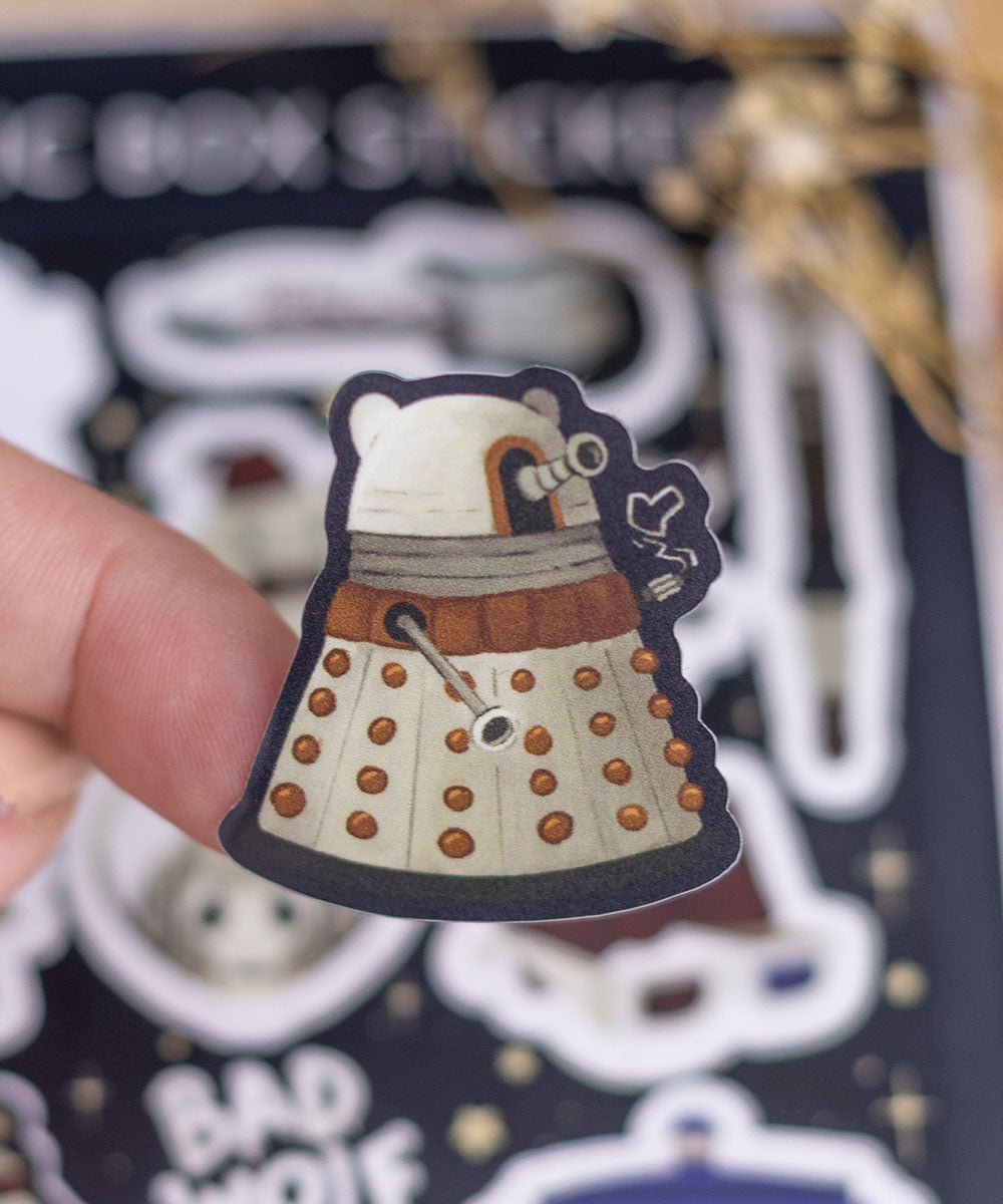 CARTELA DE ADESIVOS - DOCTOR WHO