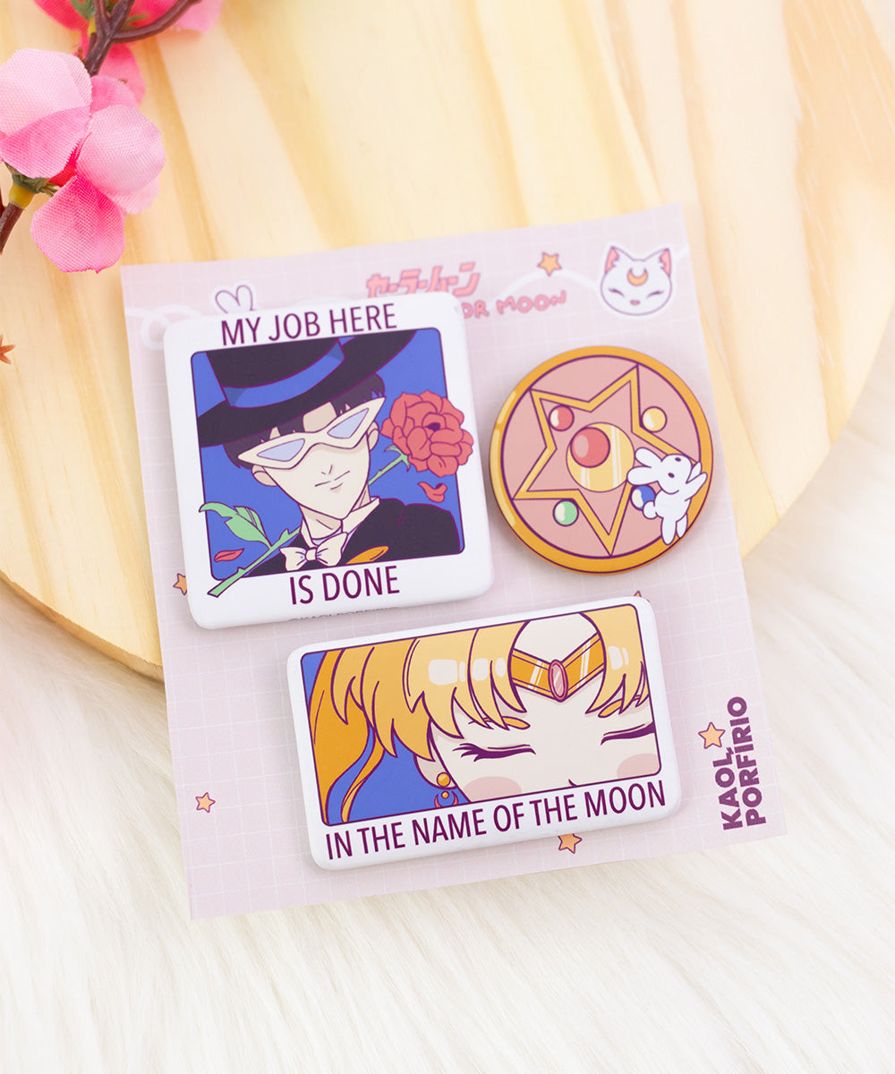 KIT DE BOTTONS - SAILOR MOON