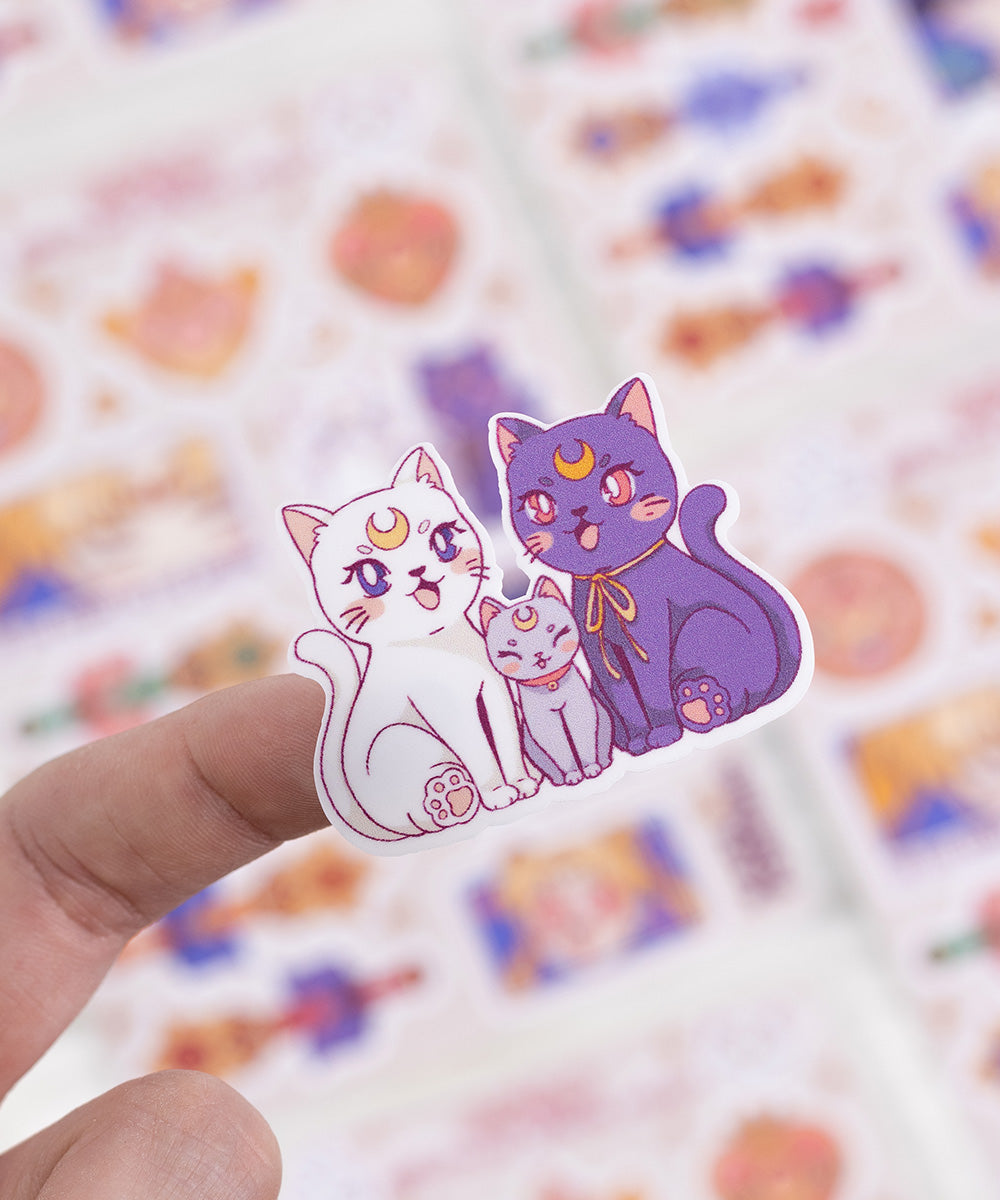 CARTELA DE ADESIVOS - SAILOR MOON