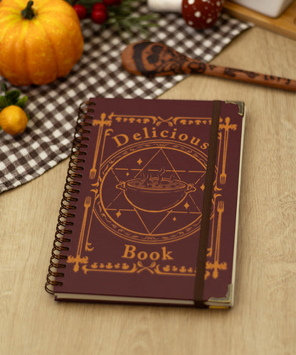 CADERNO DE RECEITAS - DELICIOUS BOOK