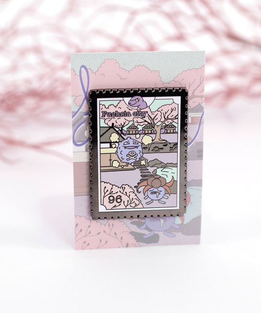 PIN - FUCHSIA CITY