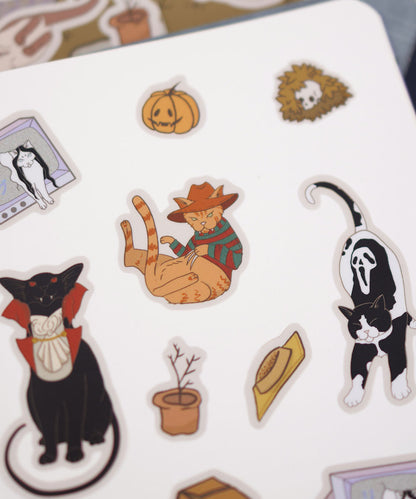 CARTELA DE ADESIVOS - NEKO HORROR