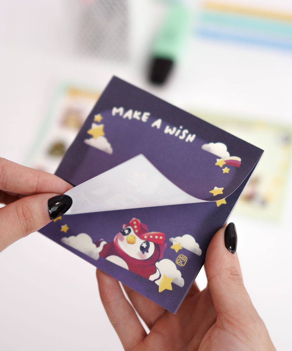 BLOCO DE NOTAS - MAKE A WISH