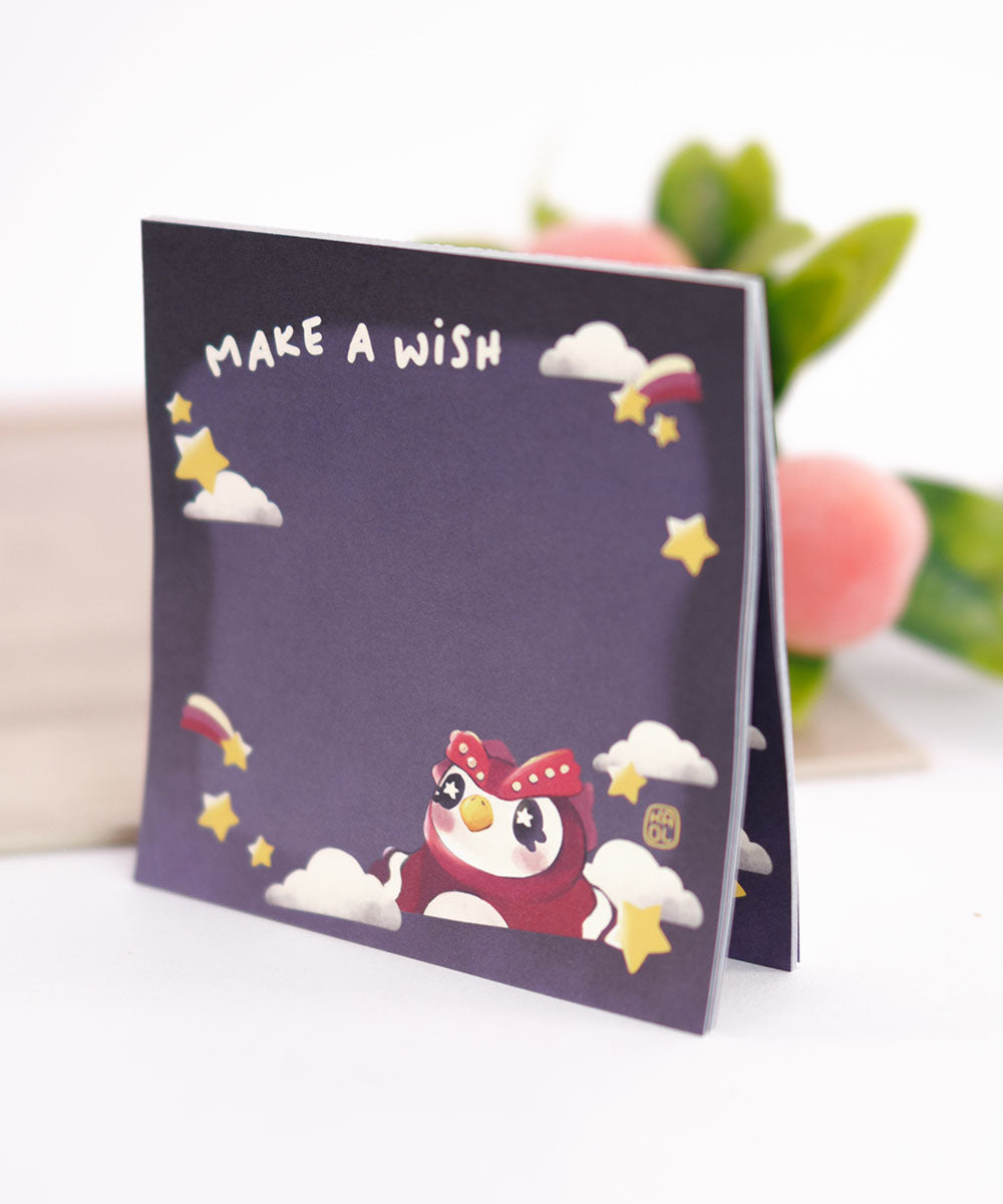 BLOCO DE NOTAS - MAKE A WISH