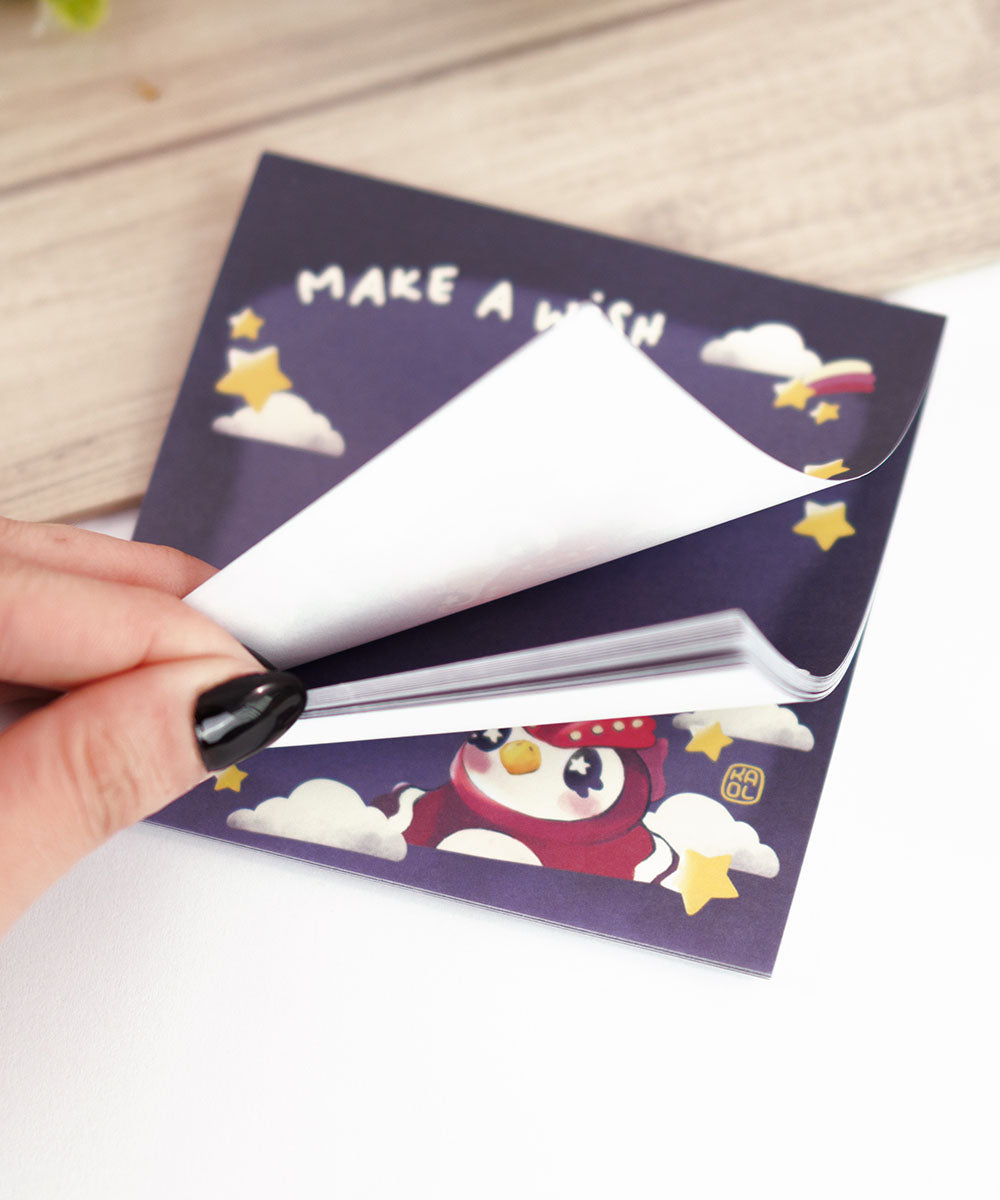 BLOCO DE NOTAS - MAKE A WISH