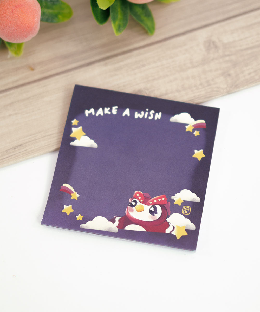 BLOCO DE NOTAS - MAKE A WISH