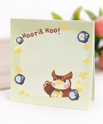 BLOCO DE NOTAS - HOOTIE HOO!