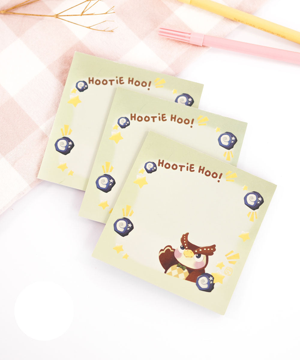 BLOCO DE NOTAS - HOOTIE HOO!