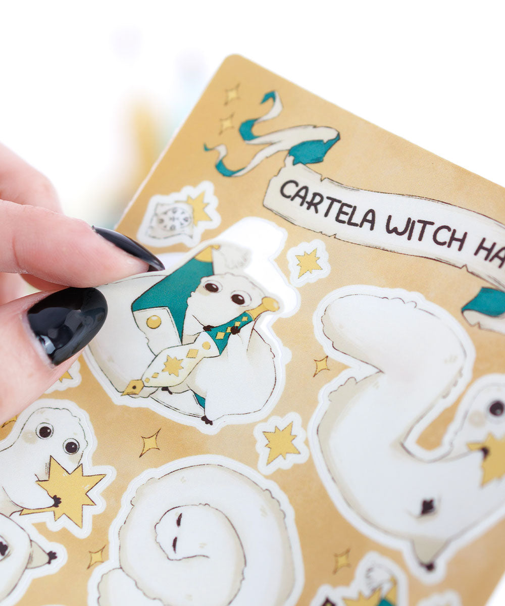 CARTELA DE ADESIVOS - WITCH HAT ATELIER