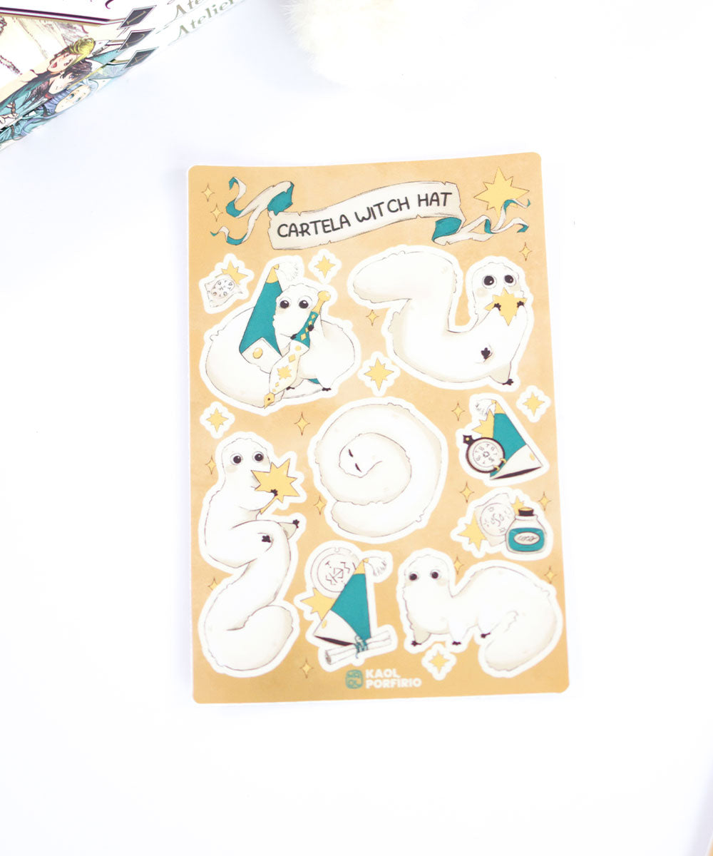 CARTELA DE ADESIVOS - WITCH HAT ATELIER