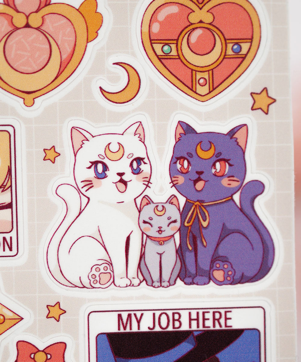 CARTELA DE ADESIVOS - SAILOR MOON