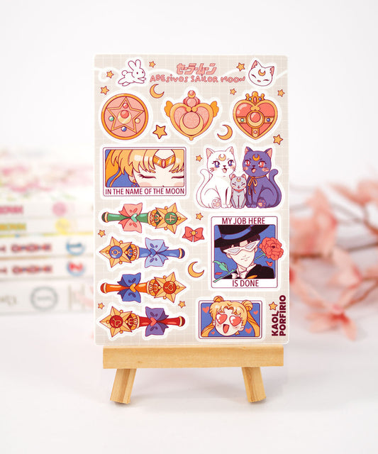 CARTELA DE ADESIVOS - SAILOR MOON