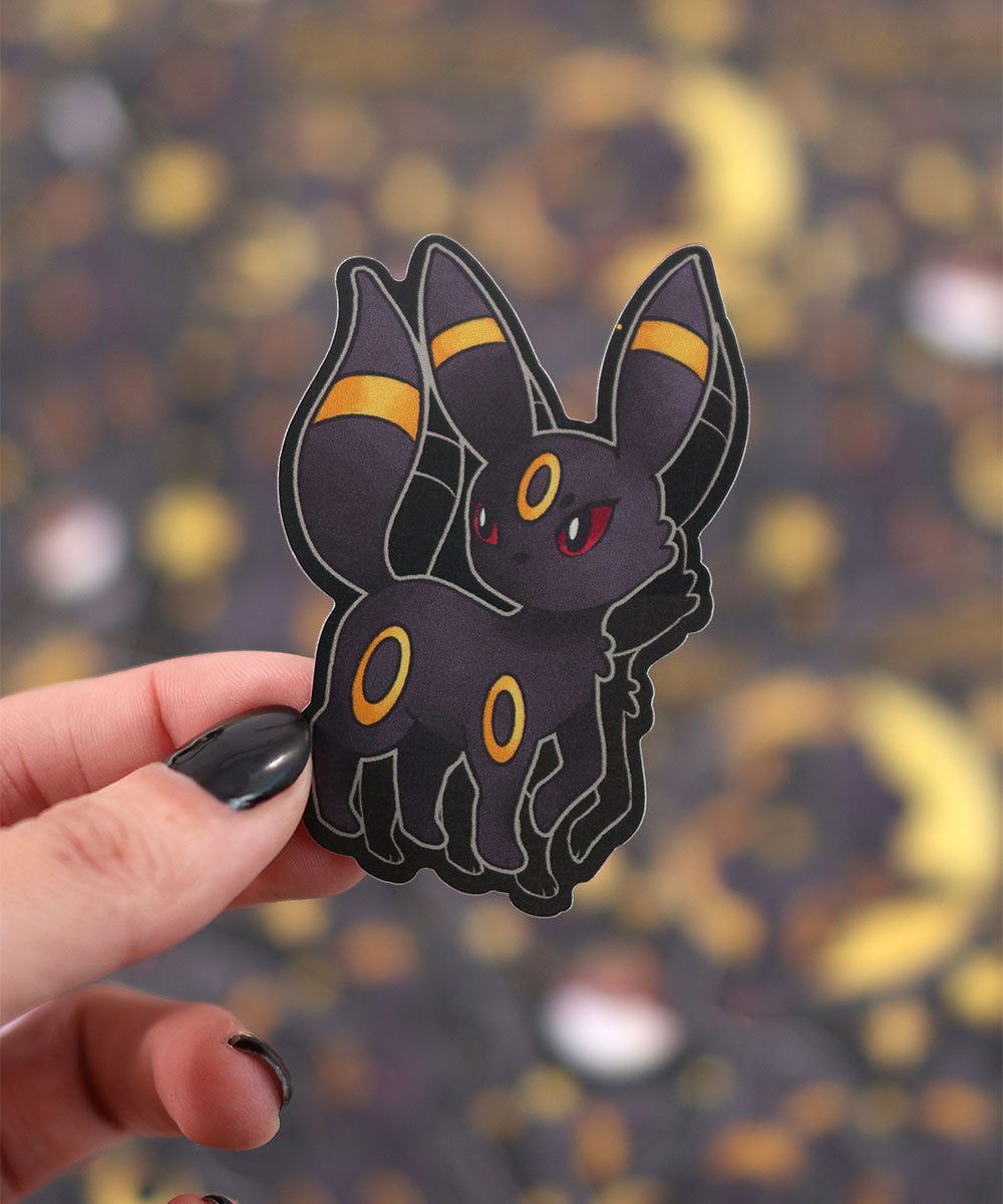 CARTELA DE ADESIVOS - UMBREON