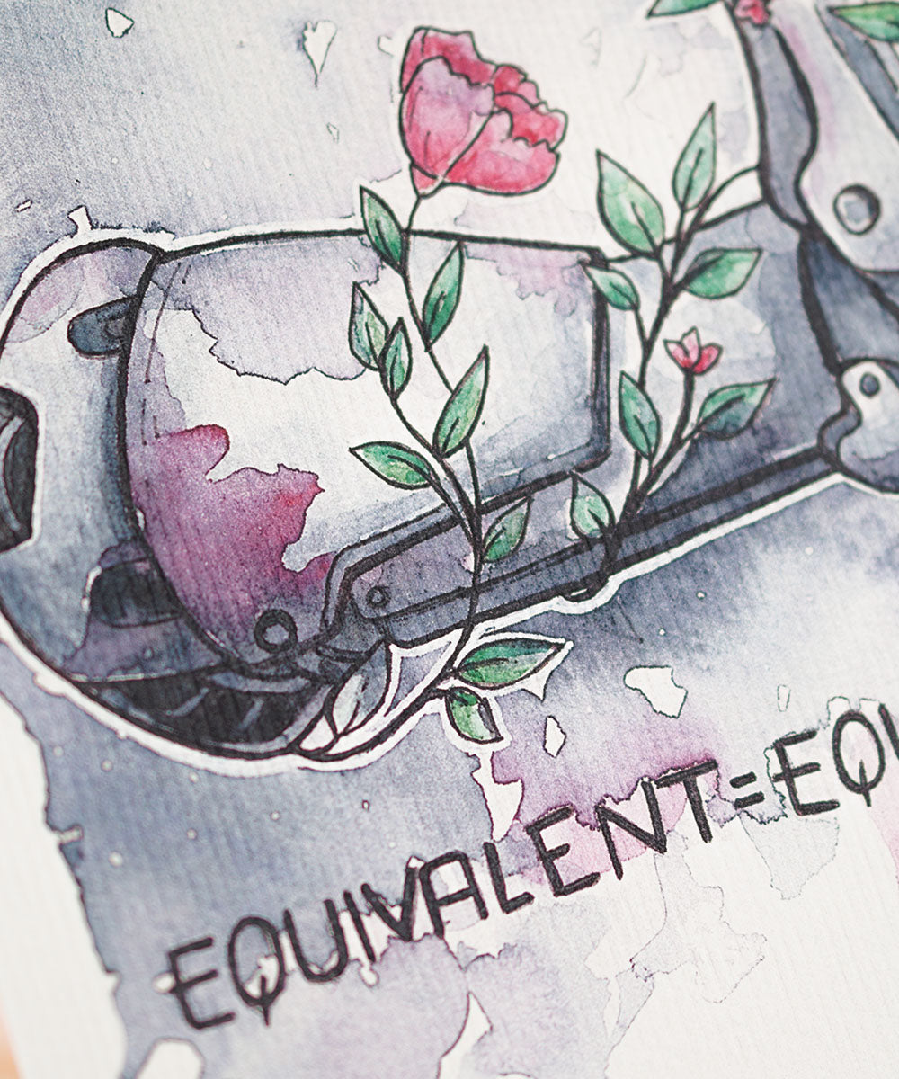 PRINT DE AQUARELA - EQUIVALENT