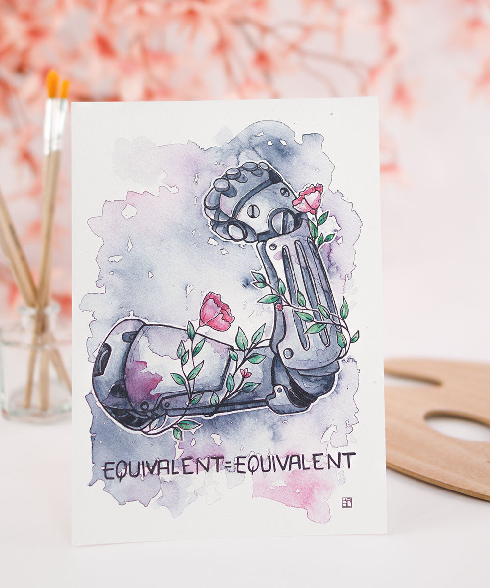 PRINT DE AQUARELA - EQUIVALENT