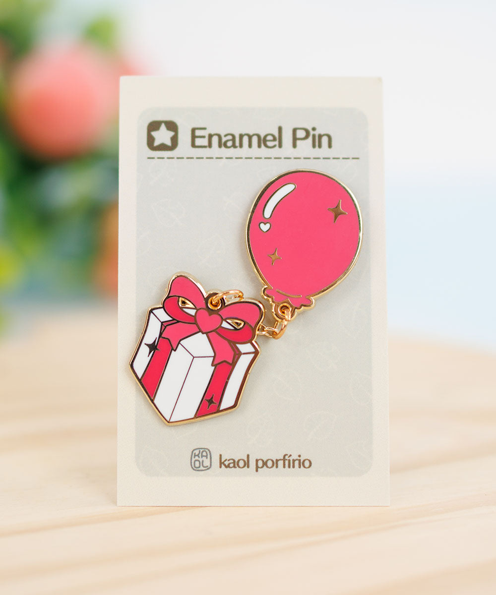 PIN - BALÃO PRESENTE