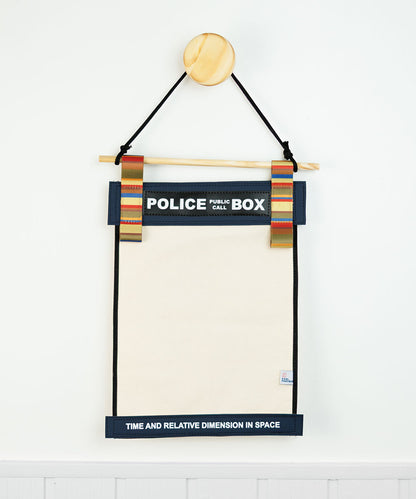 BANDEIRA PARA PINS - TARDIS