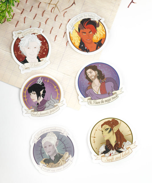 ADESIVOS - BALDUR'S GATE