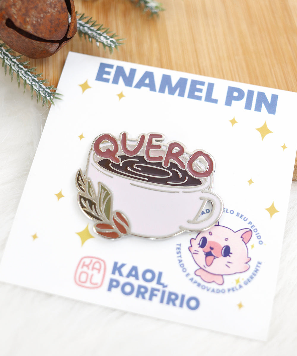 PIN - QUERO CAFÉ