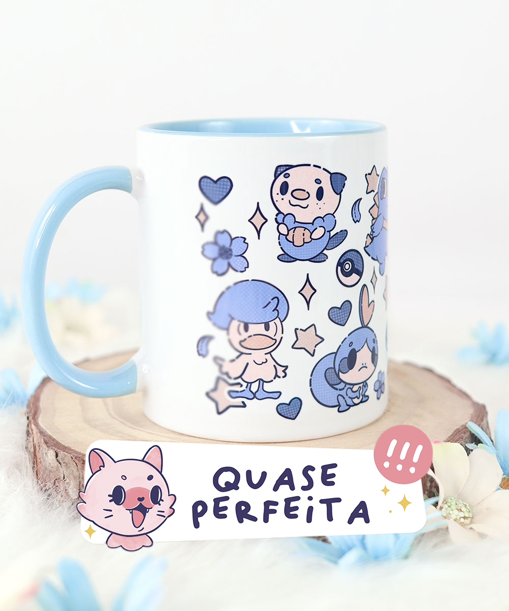 Pokemon - Caneca de cerâmica tipo água Pokémon ㅤ, MERCHANDISING