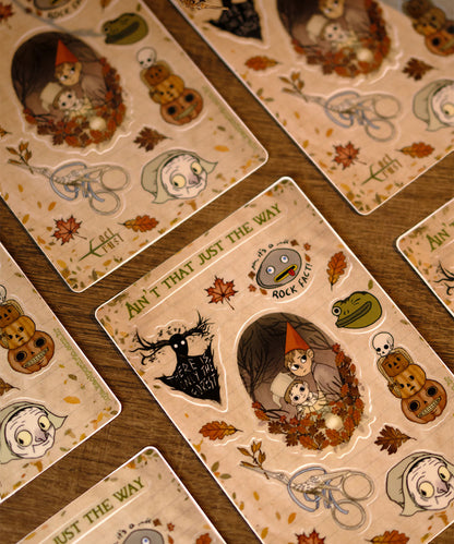 CARTELA DE ADESIVOS - MUITO ALÉM DO JARDIM