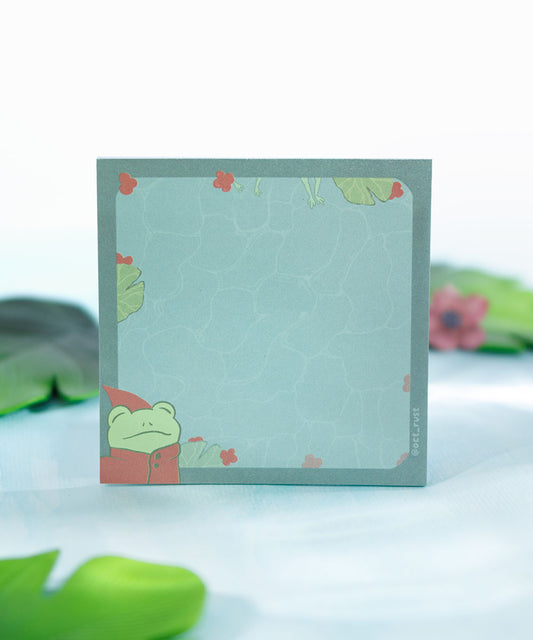 BLOCO DE NOTAS - FROG KINGDOM