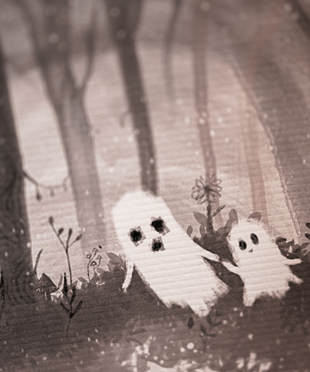 PRINT - BELLS IN AN OLD FOREST