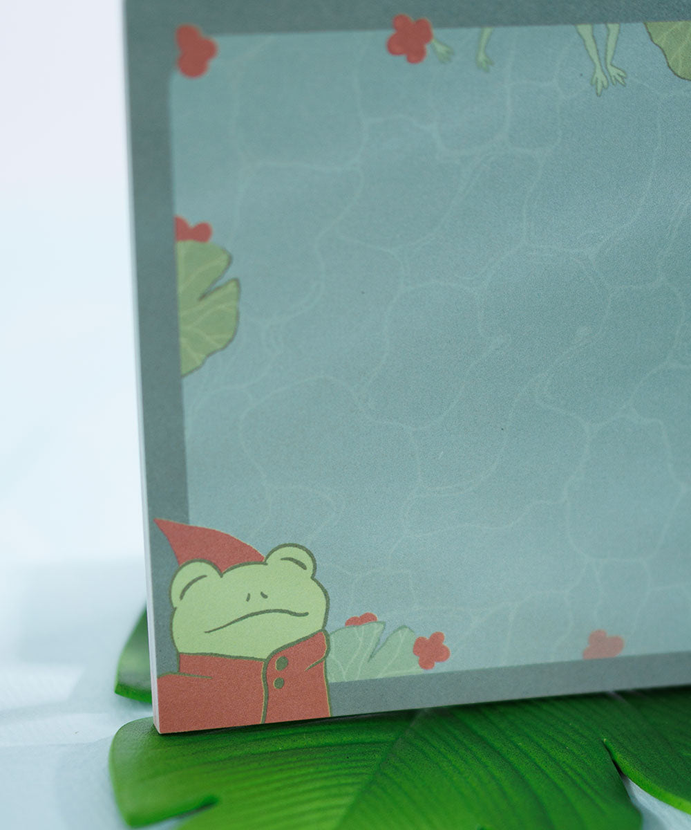 BLOCO DE NOTAS - FROG KINGDOM