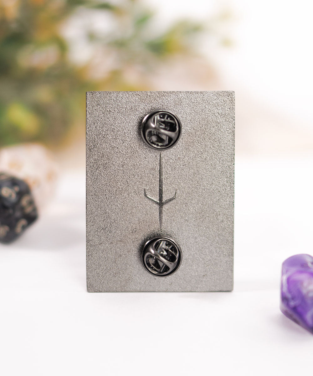 PIN - SHADOWHEART WITH PEARL EARRING