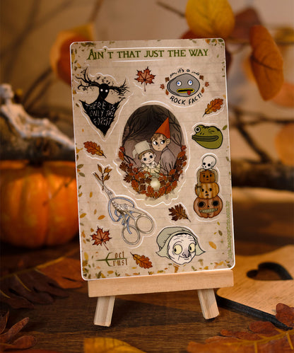 CARTELA DE ADESIVOS - MUITO ALÉM DO JARDIM