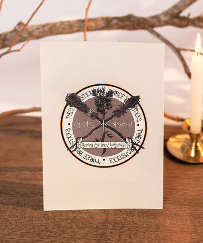 PRINT - THREE BROOMSTICKS