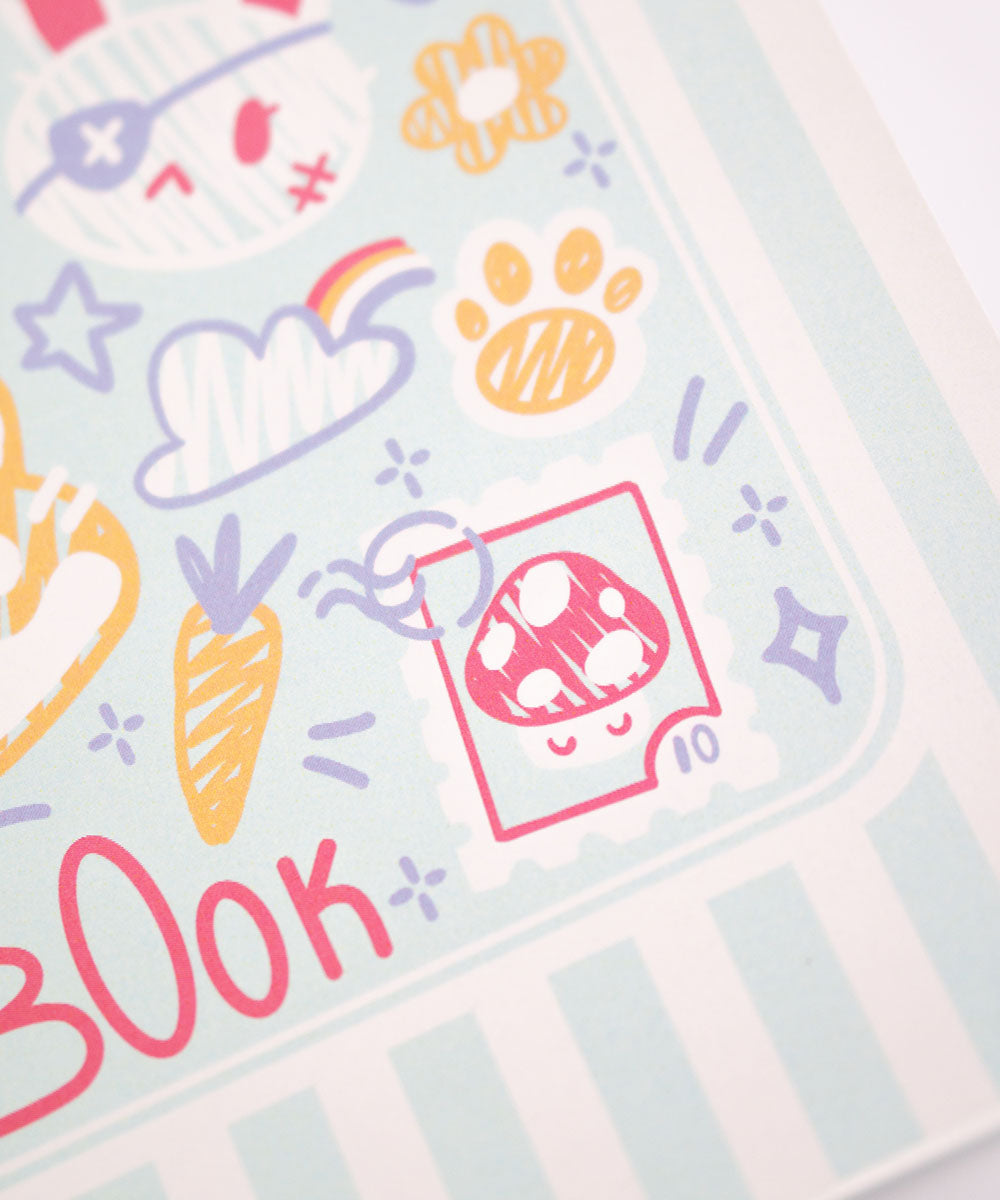 STICKER BOOK - ART E ALY