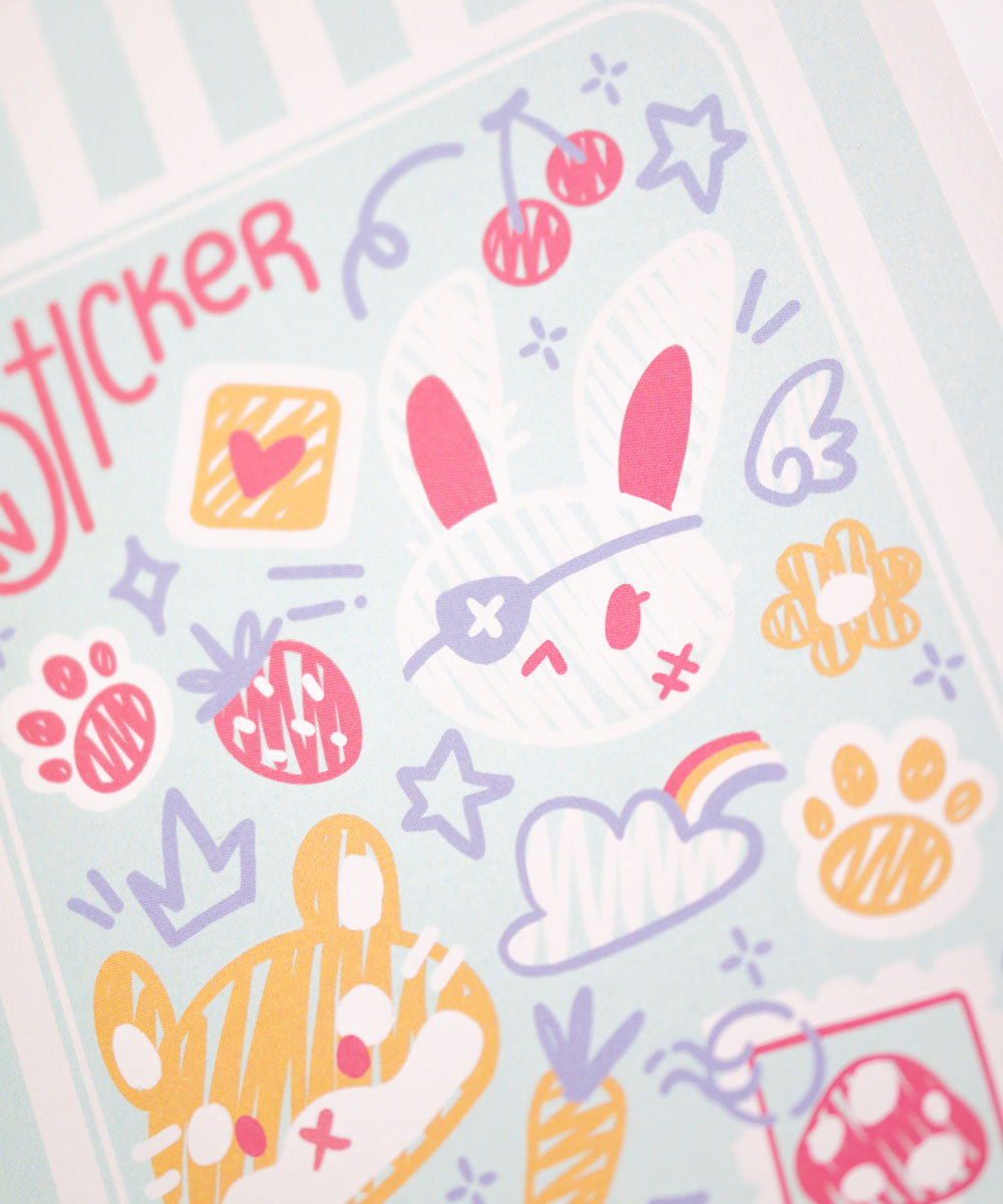 STICKER BOOK - ART E ALY