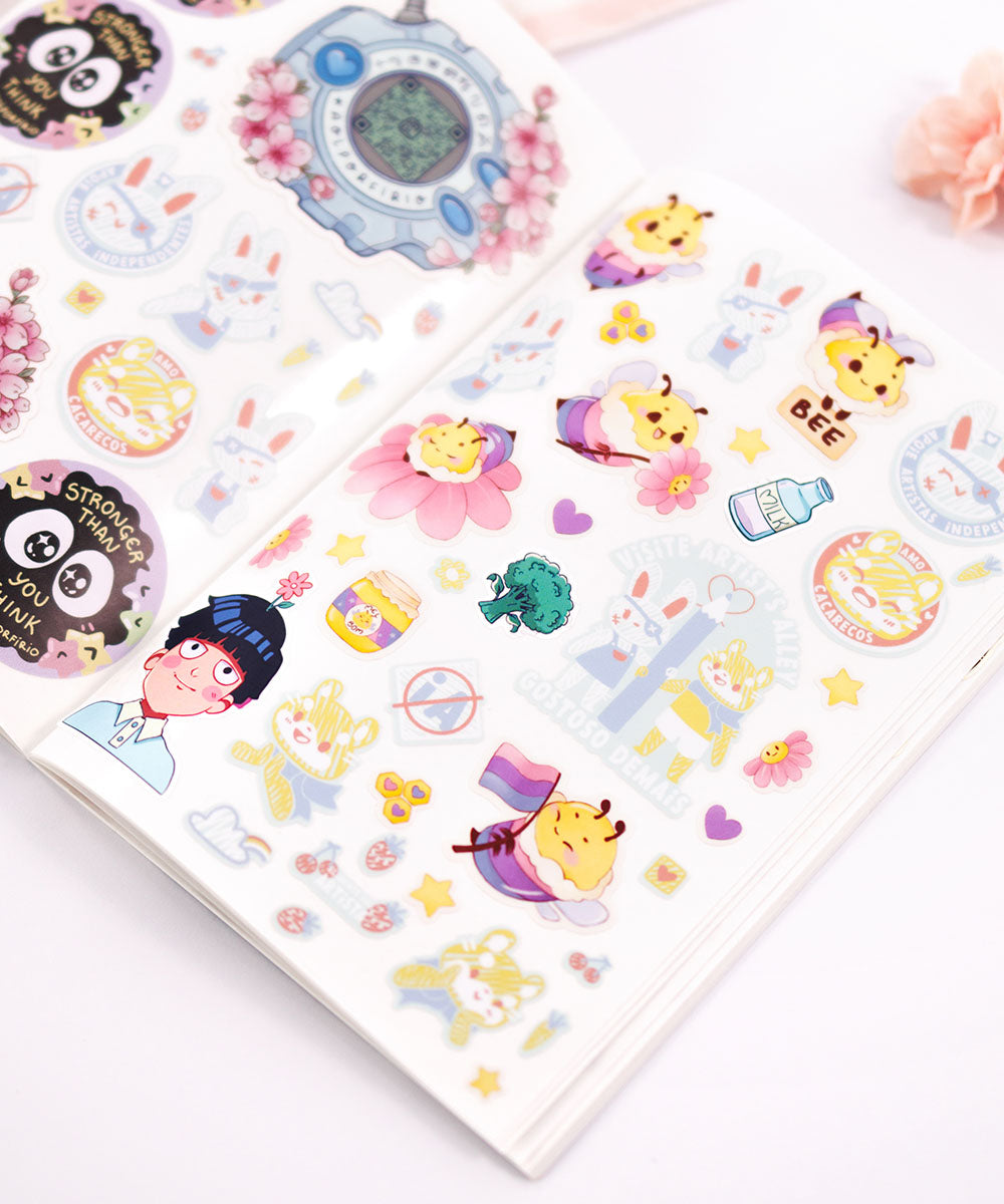 STICKER BOOK - ART E ALY