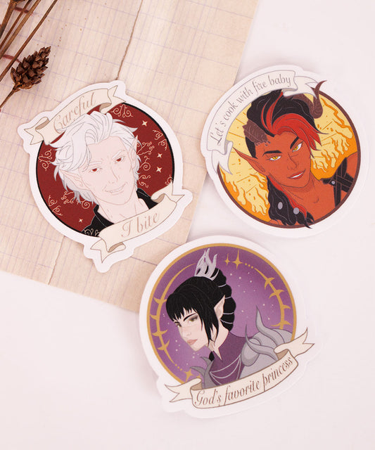 ADESIVOS - BALDUR'S GATE