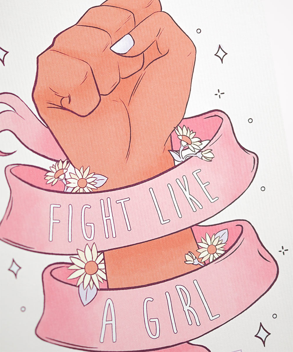 PRINT - FIGHT LIKE A GIRL