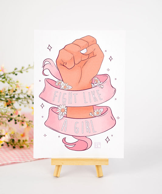 PRINT - FIGHT LIKE A GIRL