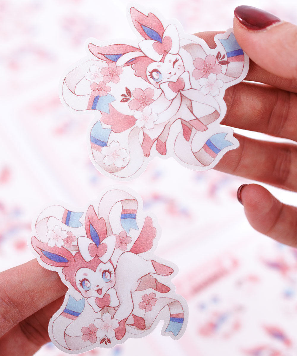 CARTELA DE ADESIVOS - SYLVEON