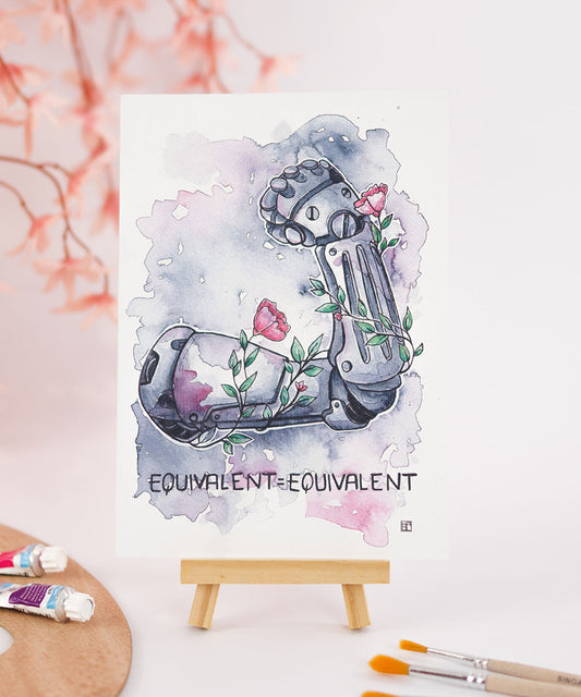 PRINT DE AQUARELA - EQUIVALENT