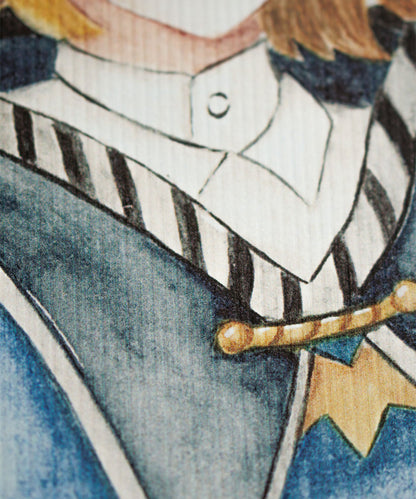 PRINT DE AQUARELA - ZELDA