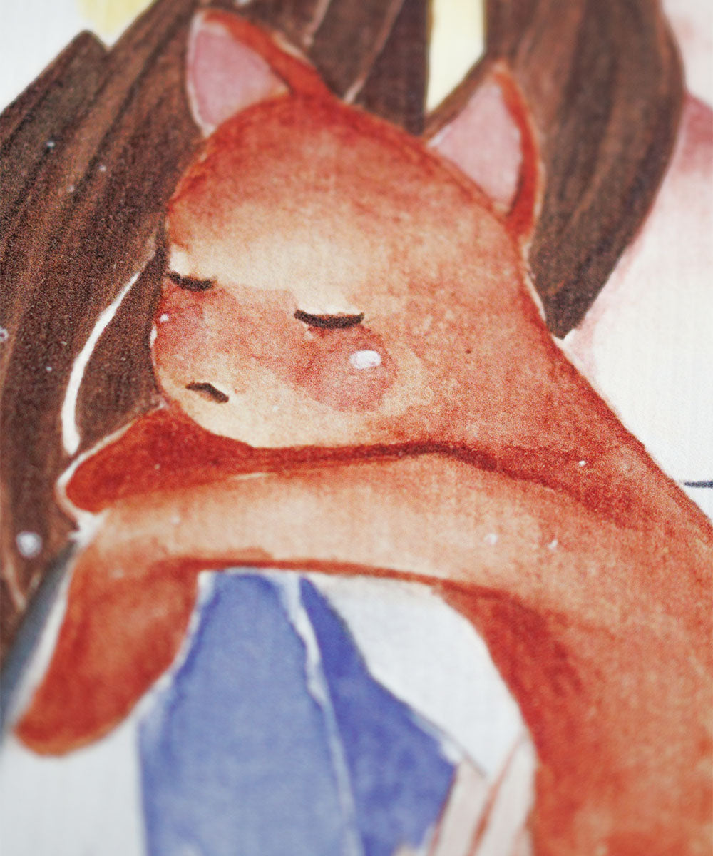 PRINT DE AQUARELA - TOHRU