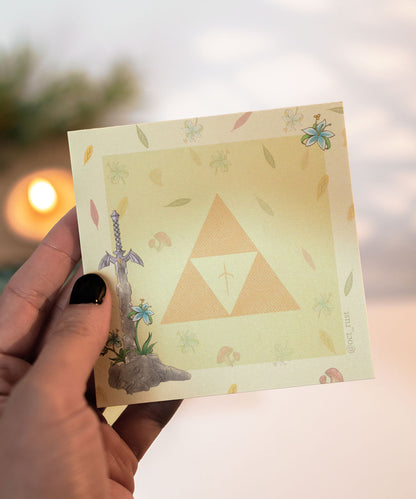 BLOCO DE NOTAS - MASTER SWORD