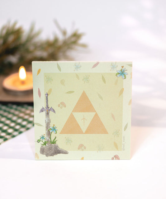 BLOCO DE NOTAS - MASTER SWORD