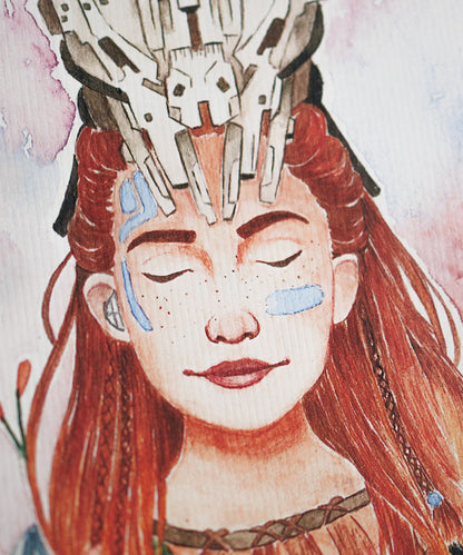PRINT DE AQUARELA - ALOY