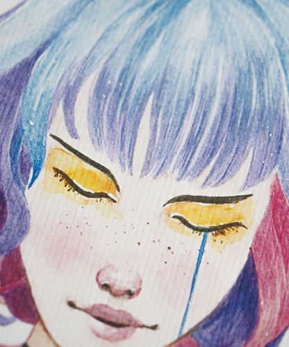 PRINT DE AQUARELA - GRIS
